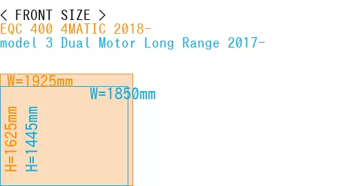 #EQC 400 4MATIC 2018- + model 3 Dual Motor Long Range 2017-